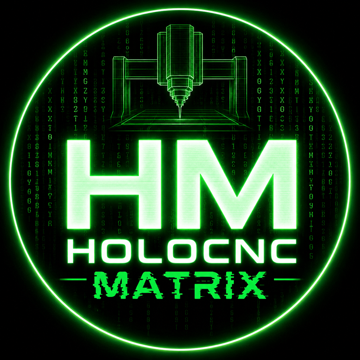 HoloCNC Matrix badge